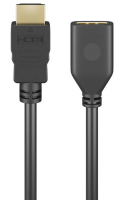 GOOBAY καλώδιο προέκτασης HDMI 61310 Ethernet, 4K/60Hz 18Gbps, 3m, μαύρο