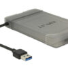 DELOCK αντάπτορας USB σε SATA 62742 με θήκη για 2.5" HDD/SSD, 6Gbps