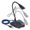 DELOCK Gaming μικρόφωνο 66330, omnidirectional, με mute, USB