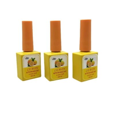QBD base coat 15ml x 3τμχ - Nutrition base coat gel polish