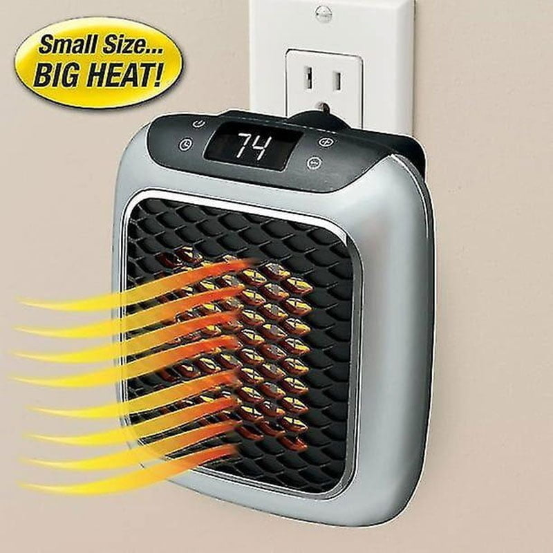 Αερόθερμο Κεραμικό Πρίζας 800W Με Ρυθμιζόμενο Θερμοστάτη & Χρονοδιακόπτη - Handy heater turbo 800