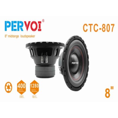PerVoi Ηχείο Αυτοκινήτου 8" 1280W CTC-807 - Midrange speaker