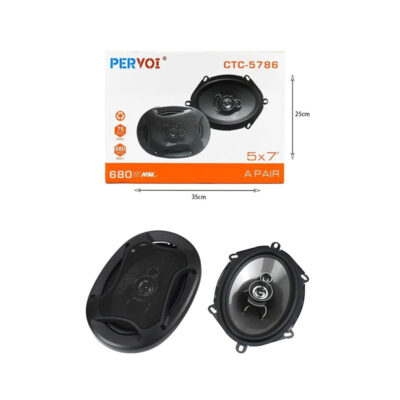 PerVoi Σετ Ηχεία Αυτοκινήτου 5×7″ 680W RMS 2τμχ CTC-5786 - Midrange speaker