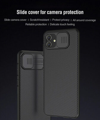 NILLKIN θήκη CamShield για Samsung A04, μαύρη