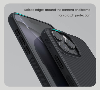 NILLKIN θήκη Super Frosted Shield Pro για iPhone 16 Pro Max, γκρι