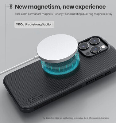 NILLKIN θήκη Super Frosted Shield Pro Magnetic για iPhone 16 Pro, μπλε