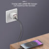 LDNIO καλώδιο Lightning σε USB-C LC672I, 30W PD, 2m, μπλε