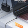 LDNIO καλώδιο USB-C σε USB-C LC441C, 65W PD, 1m, γκρι