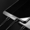 LDNIO καλώδιο USB σε USB-C/Lightning/Micro USB LC93, 3.4A, 1.2m, γκρι