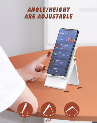 LDNIO βάση smartphone MG07, foldable, 4.7-7.2", λευκή