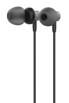 LDNIO earphones με μικρόφωνο HP06, 3.5mm σύνδεση, Φ10mm, 1.2m, μαύρα