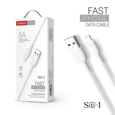 TRANYOO Καλώδιο δεδομένων lighting 5A 1m S6-I - Fast charger cable