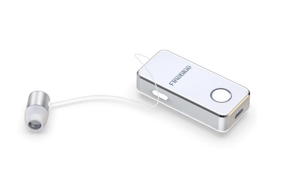 Ασύρματο ακουστικό Bluetooth - F2 Pro - Fineblue - 722415 - White