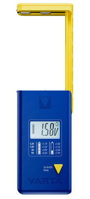 VARTA ψηφιακό tester μπαταρίας 75305 για 9V/AAA//AA/C/D/button cells