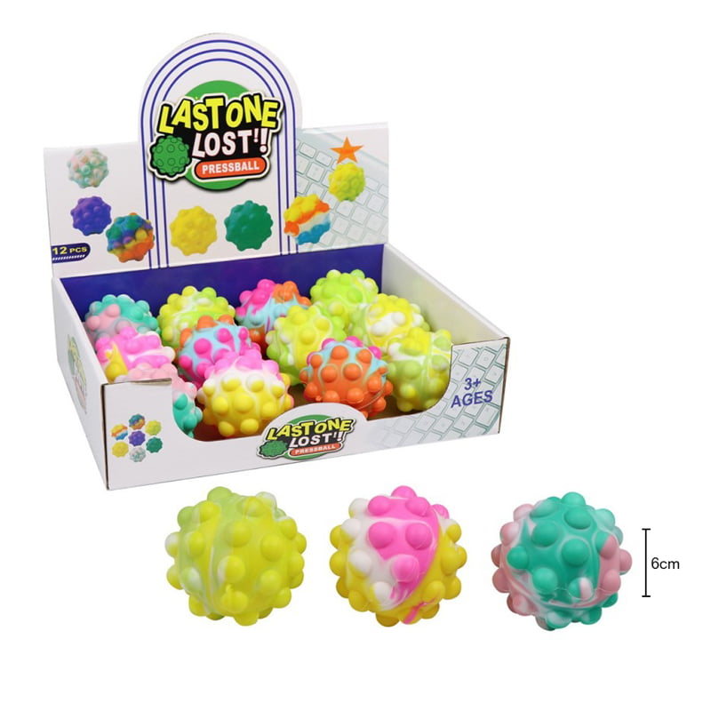 Παιχνίδι αντιστρές μπαλάκι 12τεμ - Lastone lost pressball 12pcs