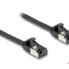 DELOCK καλώδιο δικτύου 80183, CAT 8.1 U/FTP, 40Gbps, 1m, μαύρο