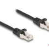 DELOCK καλώδιο RJ50 80187, S/FTP, 26 AWG, 1m, μαύρο