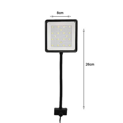 Yiaqua Λάμπα ενυδρείου 7W Dee-029 - Clip On LED Light