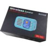 Ασύρματο ηχείο Bluetooth με οθόνη - WS-501 - 811788 - Red