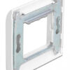 DELOCK module βάση πρίζας με frame Easy 45 81300, 80x80mm, λευκό