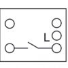 DELOCK module διακόπτης Easy 45 81359, μονός, 1-pole, 1-way, λευκός