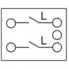 DELOCK module διακόπτης Easy 45 81360, μονός, 2-pole, 1-way, λευκός