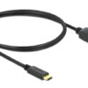 DELOCK καλώδιο USB-C σε USB Type B 83601, 1m, μαύρο