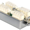 DELOCK κυτίο σύνδεσης καλωδίων δικτύου 86243, Cat 6A LSA, STP, tool-free