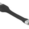 DELOCK αντάπτορας δικτύου 86937, USB, 1000Mbps Ethernet, 13cm, μαύρος