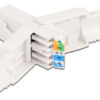DELOCK βύσμα RJ45 CAT 6A UTP 86978, tool-free, λευκό