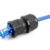 DELOCK σύνδεσμος για RJ45 86995, αδιάβροχος IP67, μαύρος