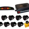 Αισθητήρες παρκαρίσματος - 8pcs - Only Screen - Black - 002181