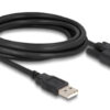 DELOCK καλώδιο USB σε USB Type B 87215, 3m, μαύρο