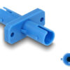 DELOCK σύνδεσμος οπτικής ίνας ST Simplex 87934, μπλε