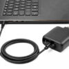 DELOCK καλώδιο τροφοδοσίας 87978, USB-C σε 5.5x2.5mm, 1.5m, μαύρο