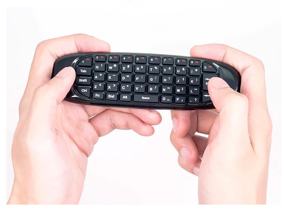 Ασύρματο mini πληκτρολόγιο & Air mouse - C-120 - 881339