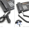 DELOCK βύσμα τηλεφώνου RJ10 88169, 360° περιστρεφόμενο, διάφανο-λευκό