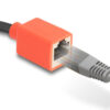 DELOCK αντάπτορας αποτροπής φθοράς RJ45 88197, CAT 6A S/FTP, 20cm