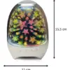 Ασύρματο ηχείο Bluetooth με ραδιόφωνο και φωτεινά σχέδια - S609 - 883648 - Shinning Star