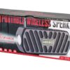 Ασύρματο ηχείο Bluetooth με φακό LED – KMS-05A – 885864 - Red