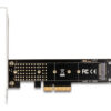 DELOCK κάρτα επέκτασης PCIe x4 σε M.2 M Key 110mm 89836, NVMe