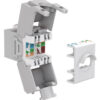 GOOBAY Keystone module RJ45 CAT 6A 90693, UTP, γκρι