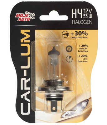 MOJE AUTO λάμπα αυτοκινήτου 91-003, H4, αλογόνου, 12V, 60/55W
