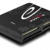 DELOCK card reader 91007 για Micro SD/SD/CF/MS/xD/M2, μαύρο
