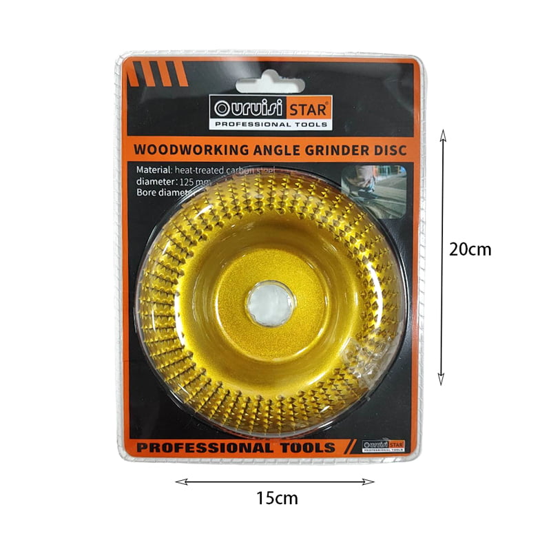 Uruisi star Ράσπα ξύλου δίσκος για γωνιακό τροχό - Woodworking angle grinder disc