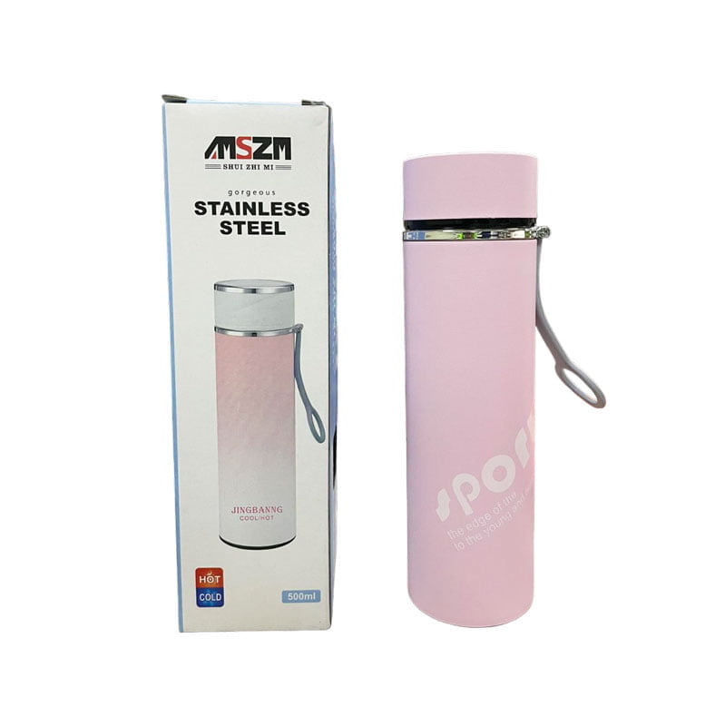 MSZM Μπουκάλι Θερμός 500mL - Stainless Steel Bottle Jingbang 777