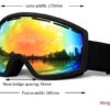 Μάσκα Σκι - HX001 - 920662 - Black/Black