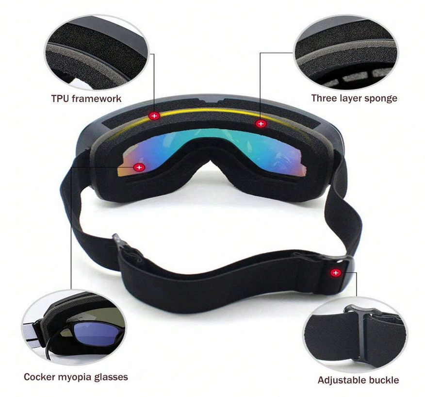 Μάσκα Σκι - HX001 - 920662 - Black/Black