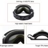 Μάσκα Σκι - HX043 - 920693 - Black/Black