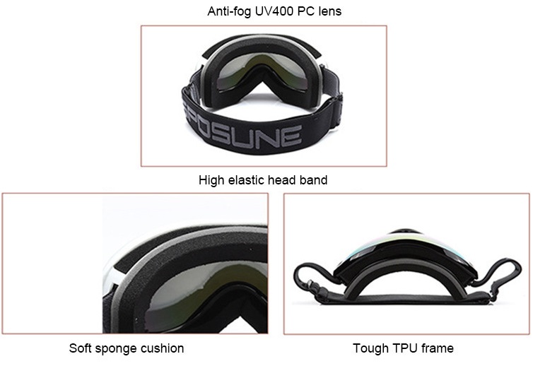 Μάσκα Σκι - HX043 - 920693 - Black/Black